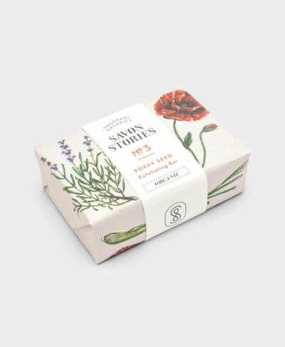 N°3 L’Exfoliant - Savon Bio & Naturel aux graines de pavot - Savon Stories