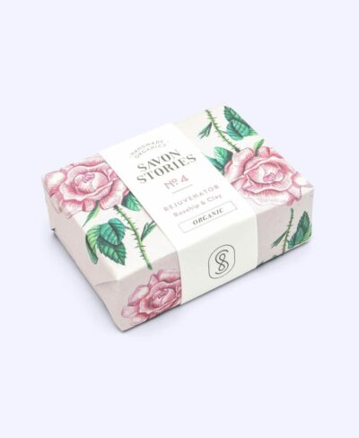 N°4 Le Vivifiant - Savon Bio & Naturel à l’Argile et Rose - Savon Stories