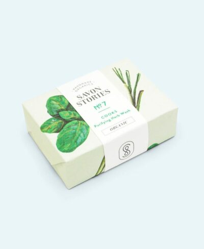 N°7 Le Purifiant - Savon Bio & Naturel Désodorisant au Basilic - Savon Stories