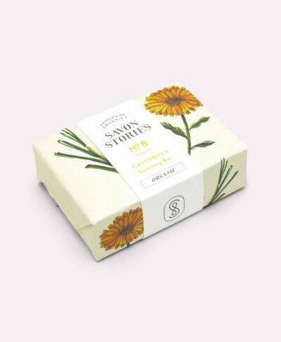 N°8 L’Apaisant- Savon Bio & Naturel Citronnelle et Calendula - Savon Stories