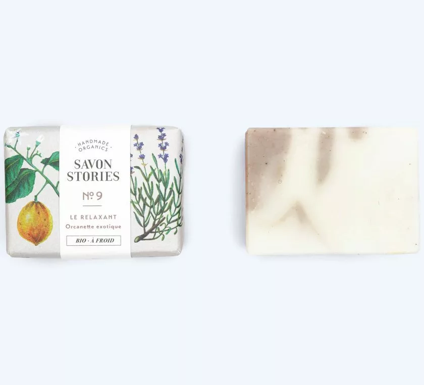 N°9 Le Relaxant - Savon Bio & Naturel Jardin Sauvage - Savon Stories – Image 2