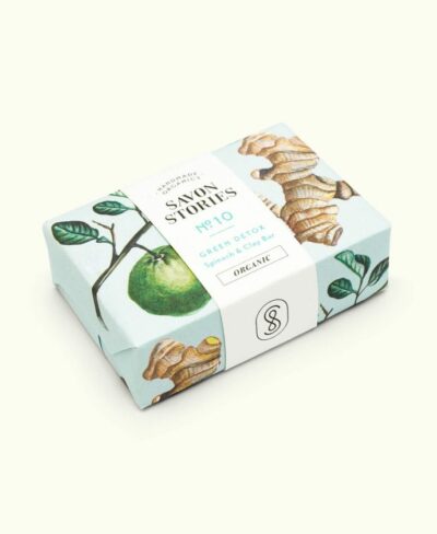 N°10 Le Détoxifiant - Savon Bio & Naturel Détox Épinard - Savon Storie