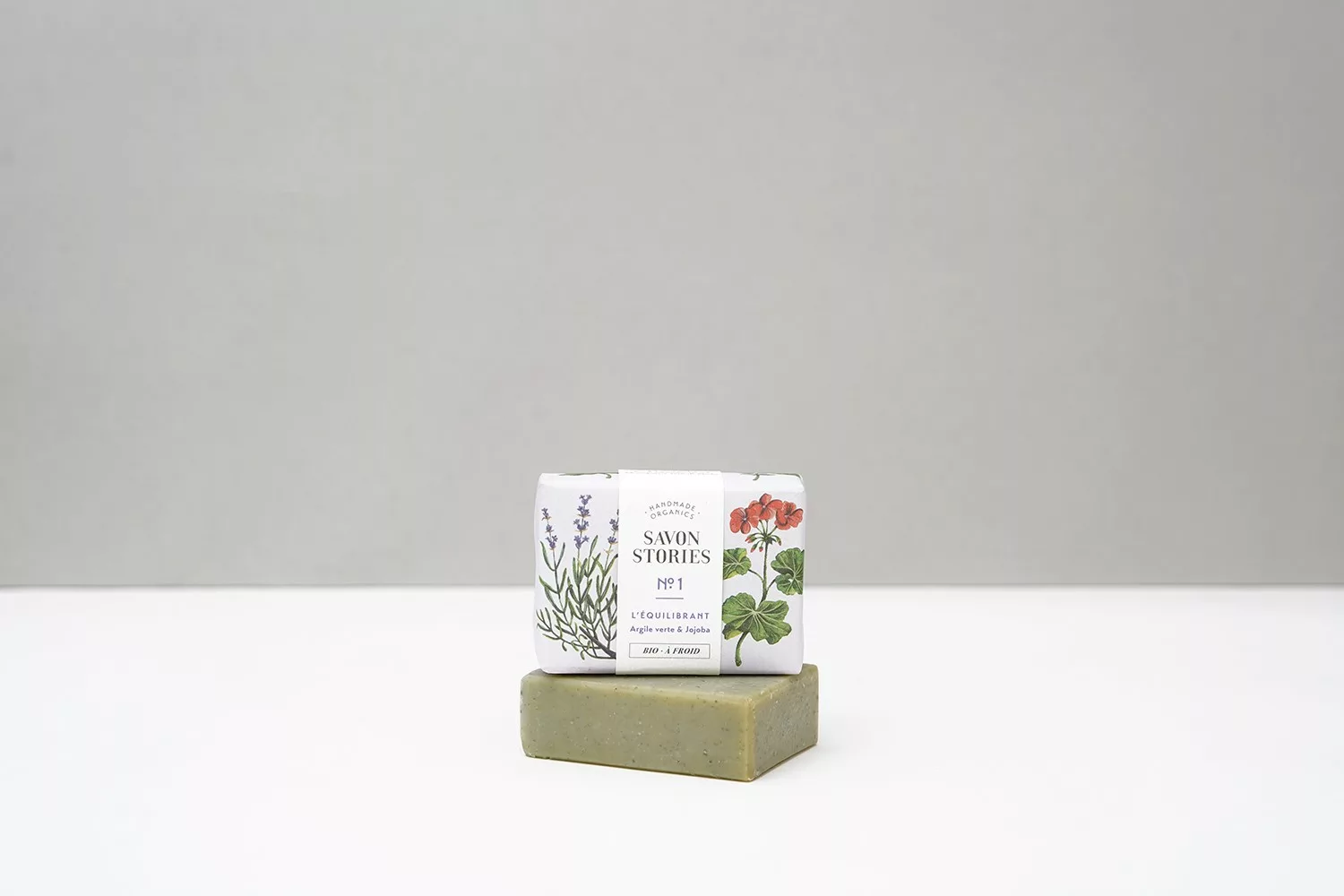 N°1 L’Équilibrant - Savon Bio & Naturel Argile Verte - Savon Stories – Image 5