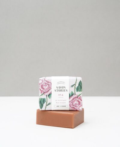 N°4 Le Vivifiant - Savon Bio & Naturel à l’Argile et Rose - Savon Stories – Image 5