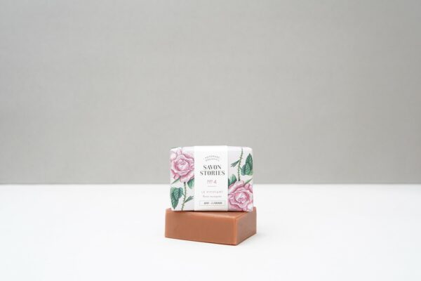 N°4 Le Vivifiant - Savon Bio & Naturel à l’Argile et Rose - Savon Stories