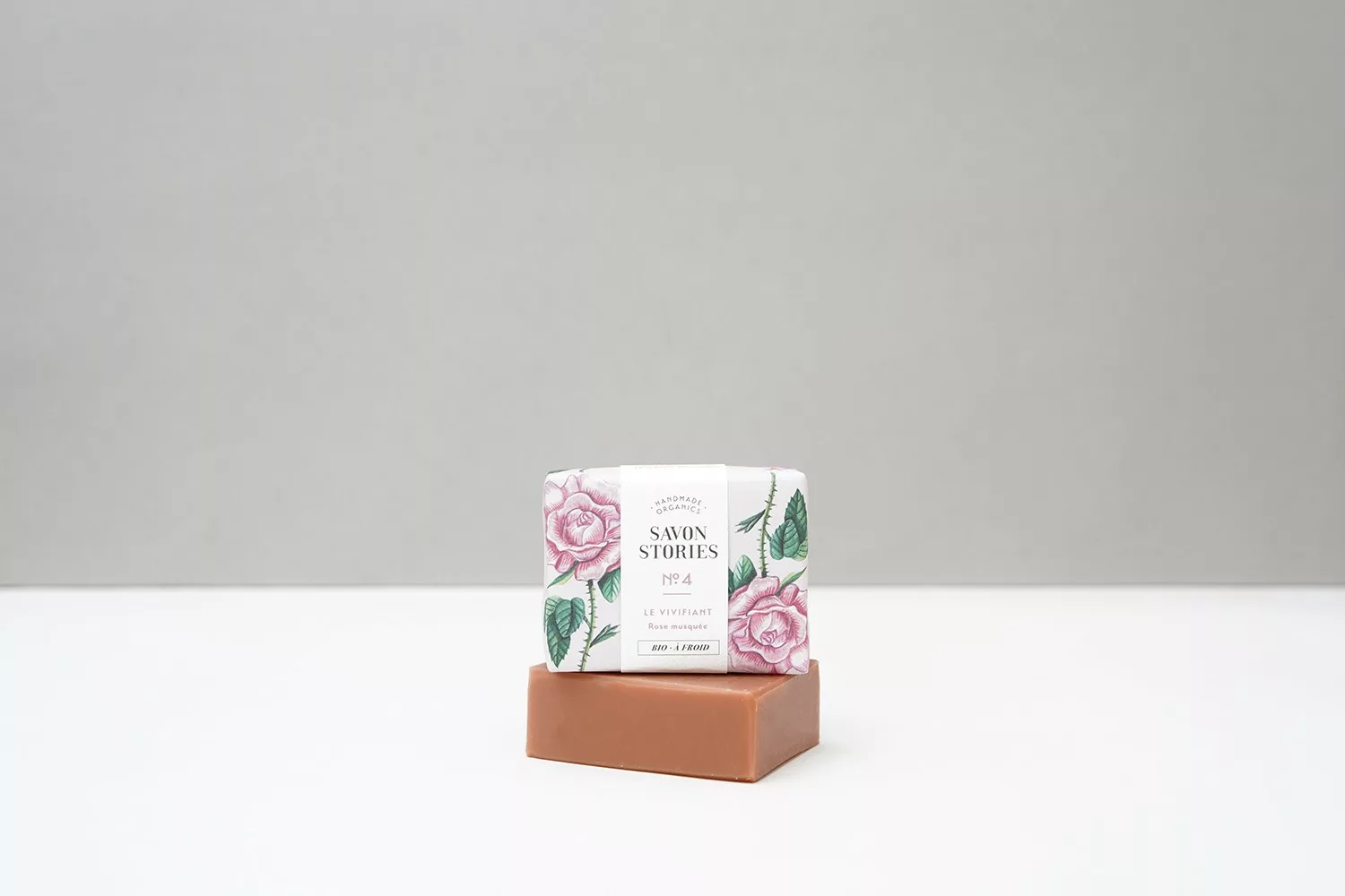 N°4 Le Vivifiant - Savon Bio & Naturel à l’Argile et Rose - Savon Stories – Image 5