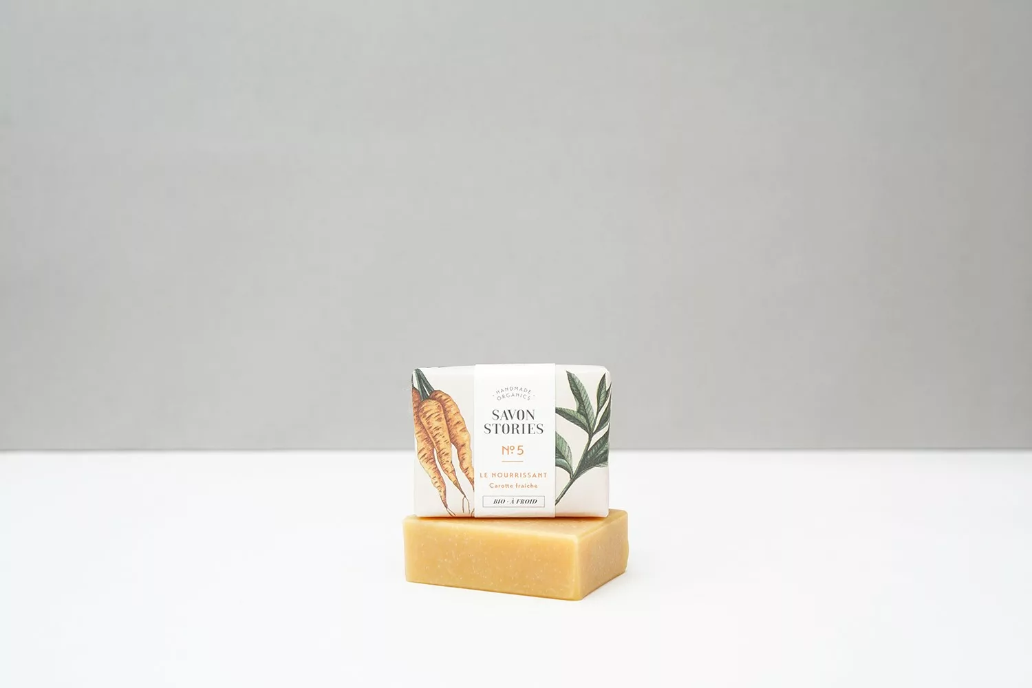 N°5 Le Nourrissant - Savon Bio & Naturel Carotte Fraîche - Savon Stories – Image 5