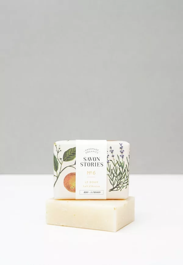 N°6 Le Doux - Savon Bio & Naturel au Lait d’Avoine - Savon Stories – Image 5