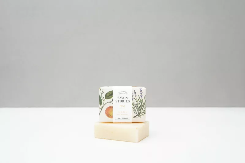 N°6 Le Doux - Savon Bio & Naturel au Lait d’Avoine - Savon Stories