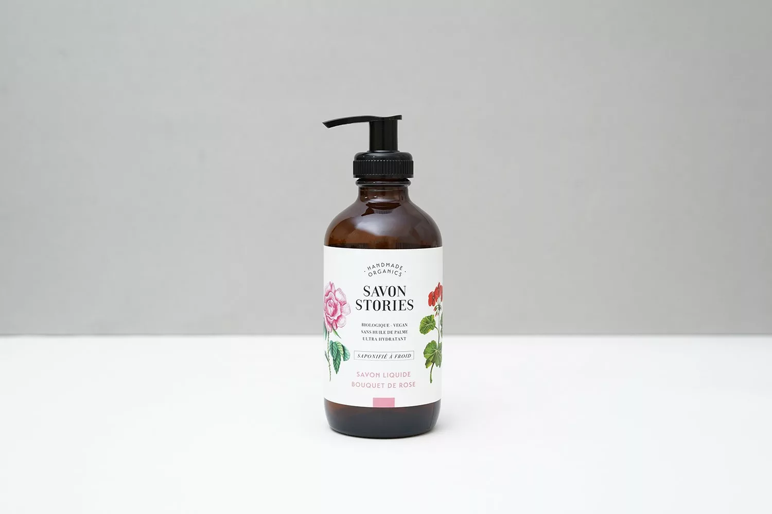 SAVON LIQUIDE BIO - BOUQUET DE ROSE - Savon Stories – Image 2