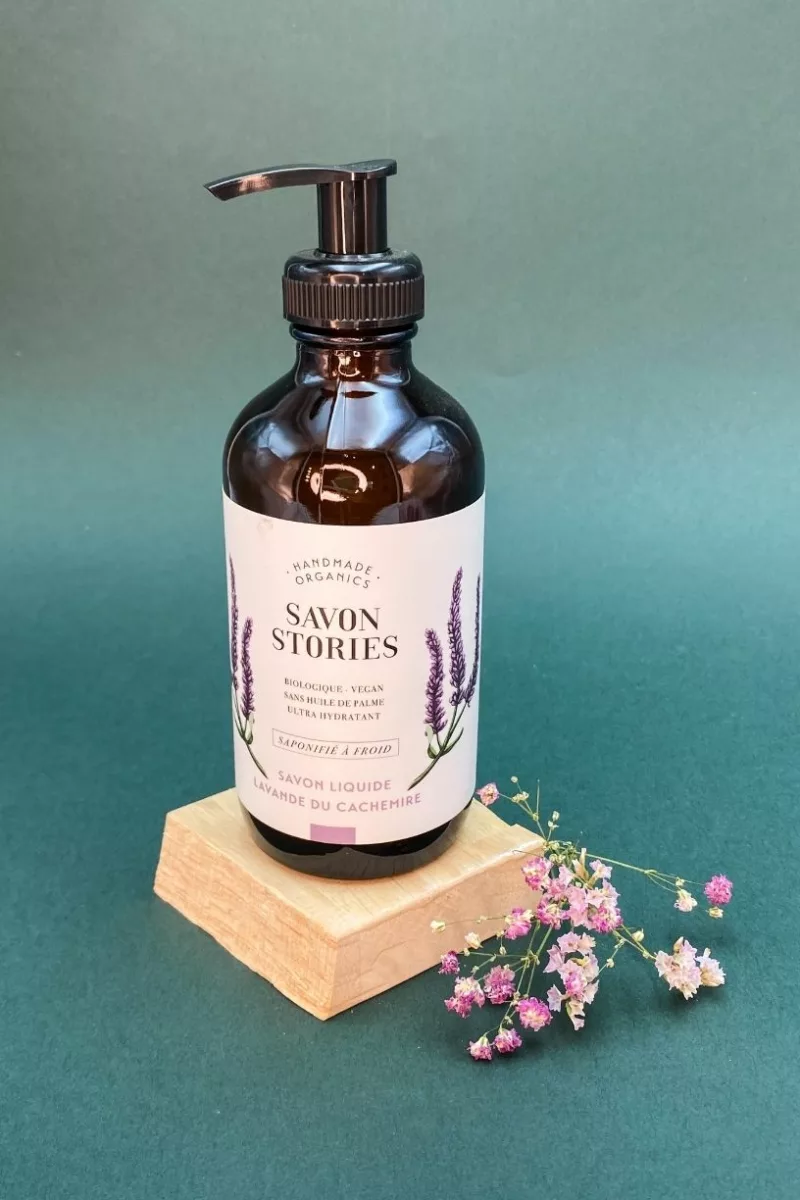 SAVON LIQUIDE BIO - LAVANDE DU CACHEMIRE - Savon Stories