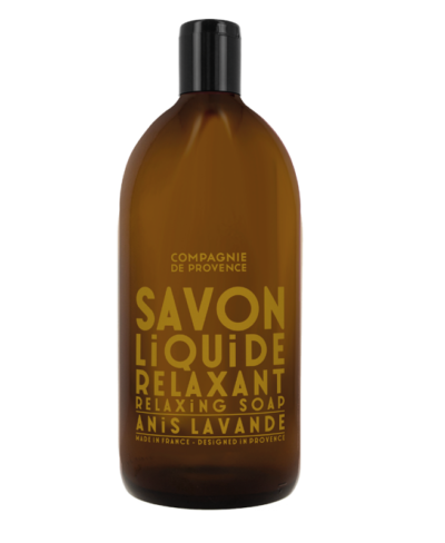RECHARGE SAVON LIQUIDE DE MARSEILLE RELAXANT - ANIS LAVANDE - 1l - Compagnie de Provence