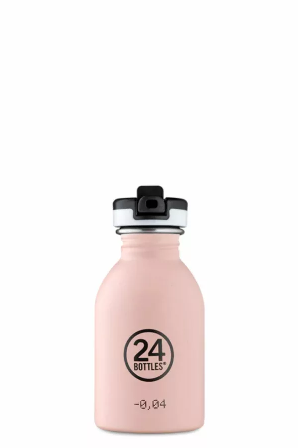 Urban Bottle 250ml + Sport lid - Dusty Pink - 24 Bottles