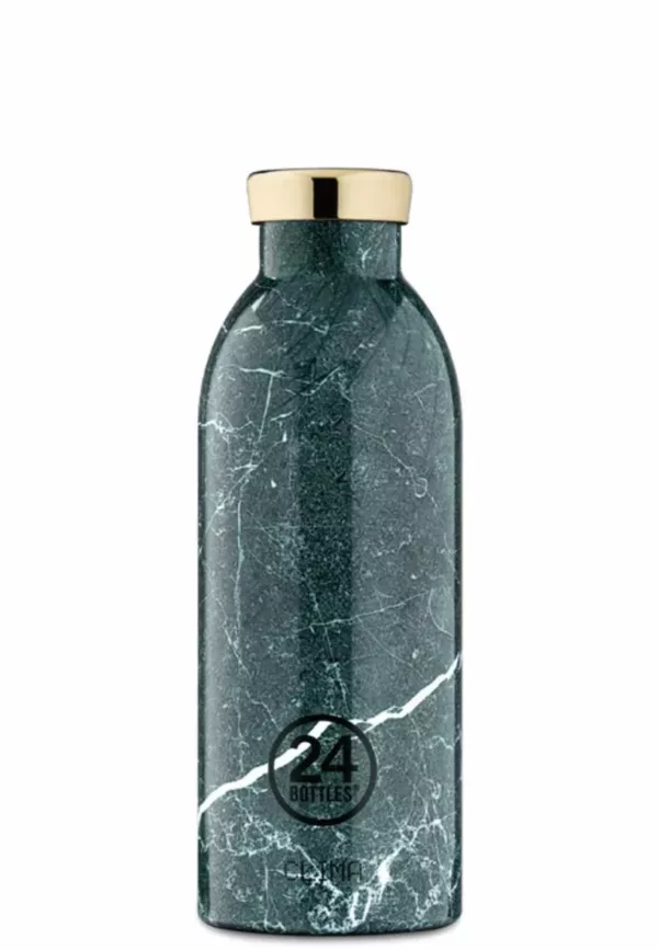 Clima Bottle Isotherme Green Marble 500ml - 24 Bottles – Image 1