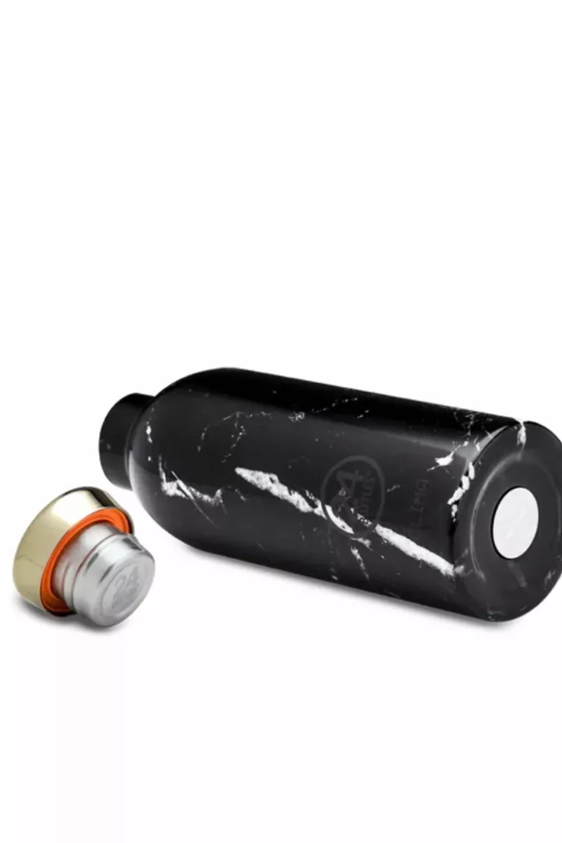 Clima Bottle Isotherme Marble Black 500ml