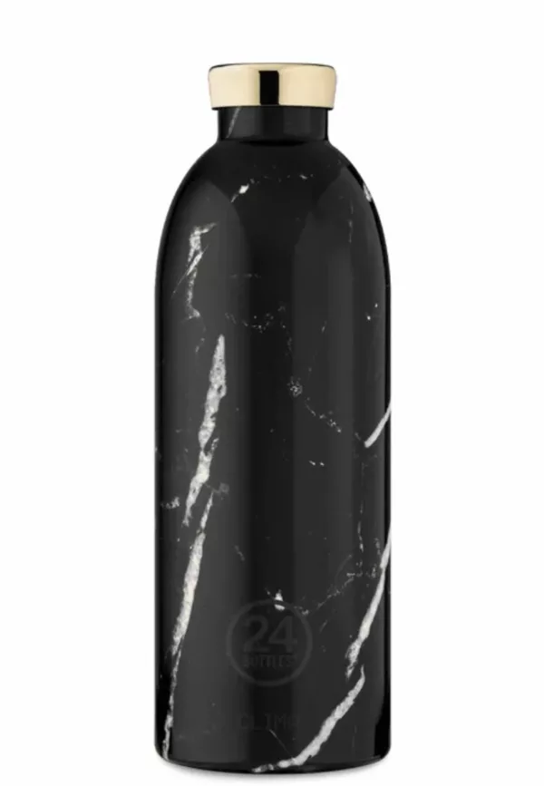 Clima Bottle Isotherme Marble Black 850ml – Image 1
