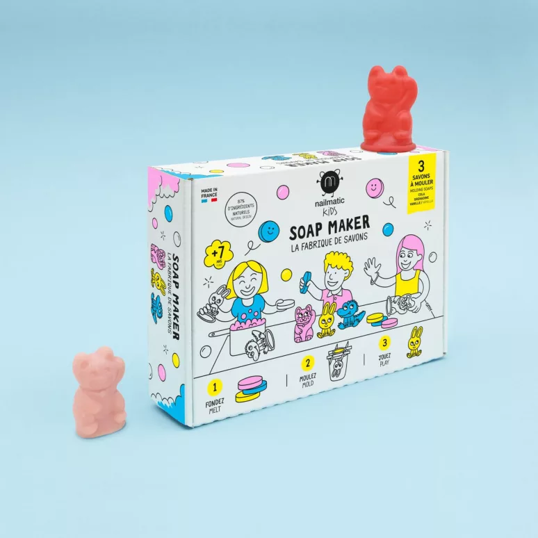 Fabrique de savons 3 formes - Kit DIY
