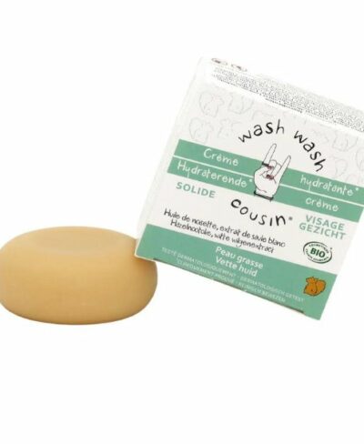 CRÈME HYDRATANTE SOLIDE PEAU GRASSE - Wash Wash Cousin