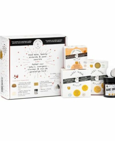 PACK BÉBÉ, FEMME ENCEINTE & PEAU SENSIBLE - Wash Wash Cousin