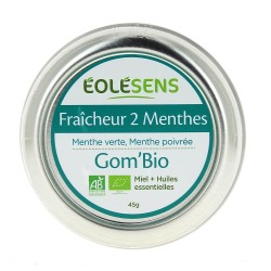 Gom' Bio Fraîcheur 2 menthes - Eolésens