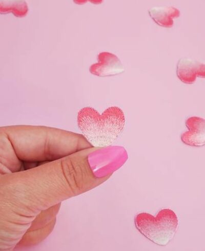 Patch thermocollant Mini Coeur Grenadine - Malicieuse