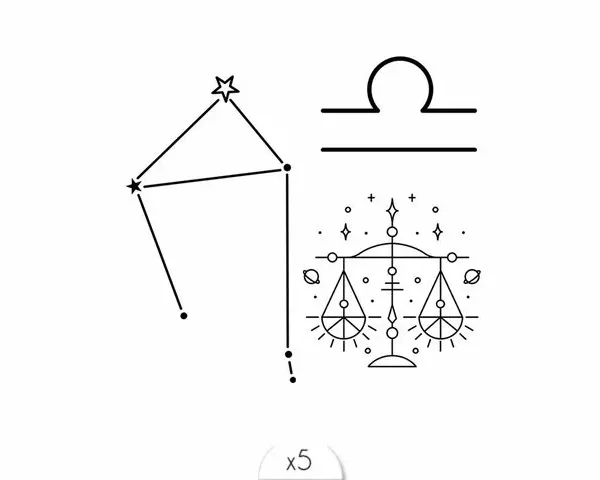 Tatouage éphémère : Balance - Sioou – Image 1