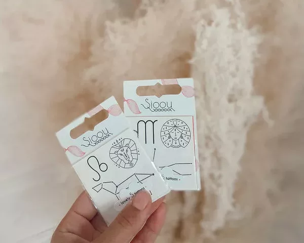 Tatouage éphémère : Lion - Sioou – Image 2