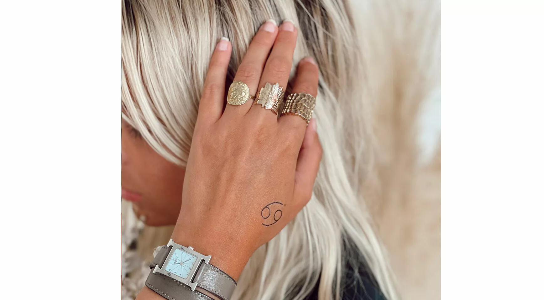 Tatouage éphémère : Cancer - Sioou – Image 3