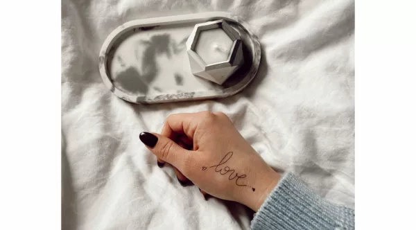 Tatouage éphémère : Love heart - Sioou