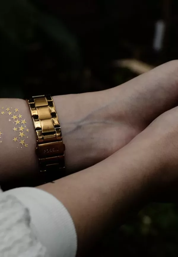 Tatouage éphémère : Spirale étoilée - Sioou – Image 2