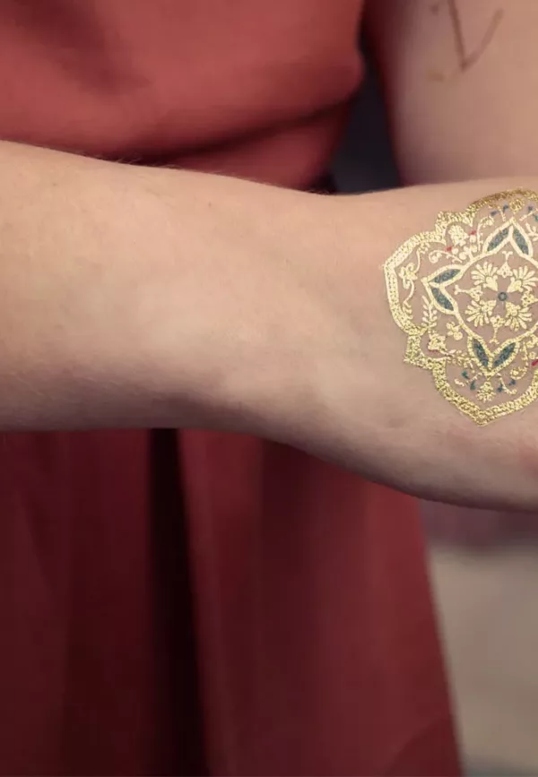 Tatouage éphémère : Mandala Azulejos - Sioou – Image 2