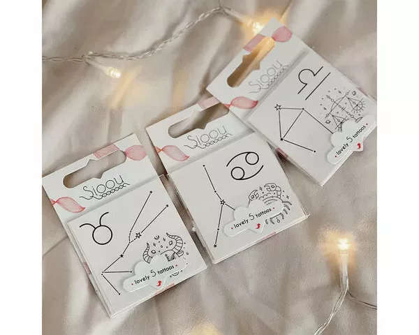 Tatouage éphémère : Taureau - Sioou – Image 2