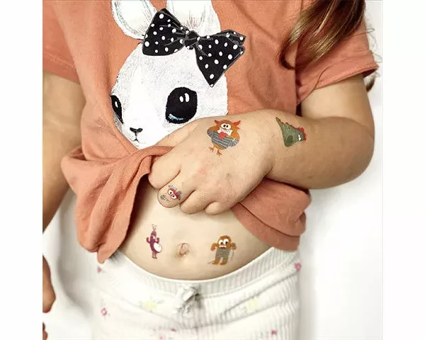 Tatouage éphémère : Mini Monstres - Sioou – Image 2