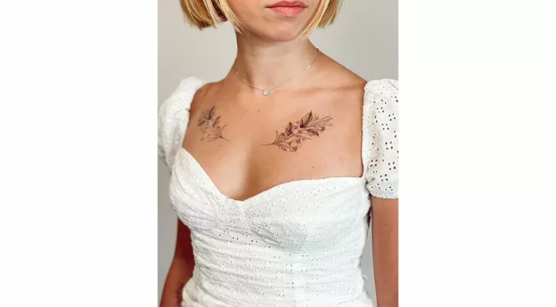 Tatouage éphémère : La Fée Fleurs - Sioou