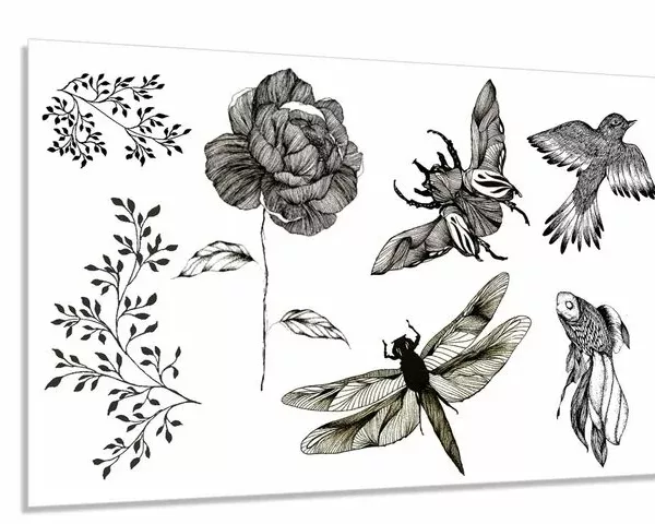 Tatouage éphémère : "Songe D'une Nuit D'été - Sioou – Image 1