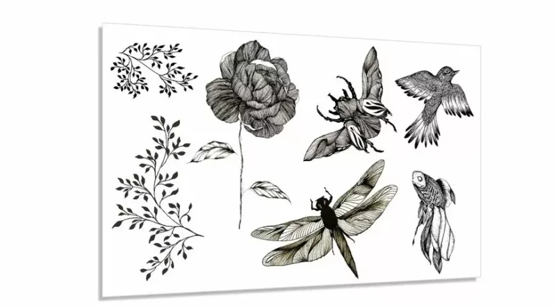 Tatouage éphémère : "Songe D'une Nuit D'été - Sioou