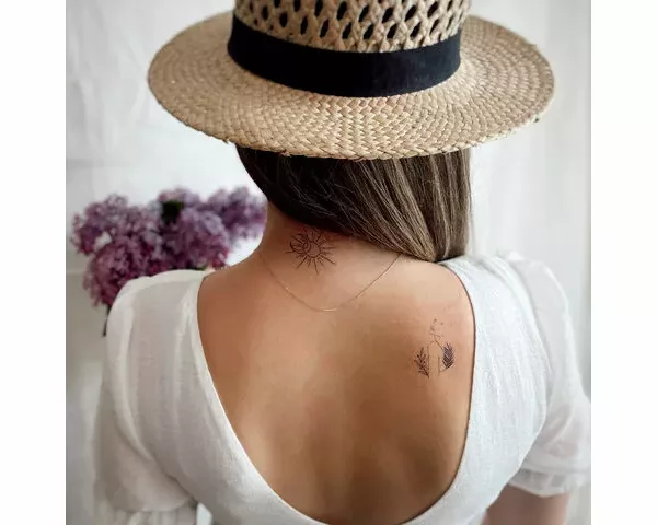 Tatouage éphémère : "D'amour et d'eau fraiche" - Sioou – Image 2
