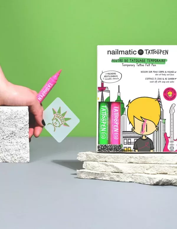 COFFRET DUO TATTOOPEN - New York par Jo Little - Nailmatic – Image 2