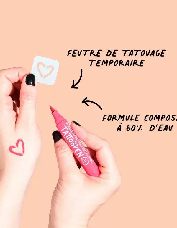 COFFRET DUO TATTOOPEN - Le Chat par Ami Imaginaire - Nailmatic – Image 3