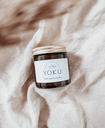 Bougie Coco caline - Pot Ambré 120ml - Yoku