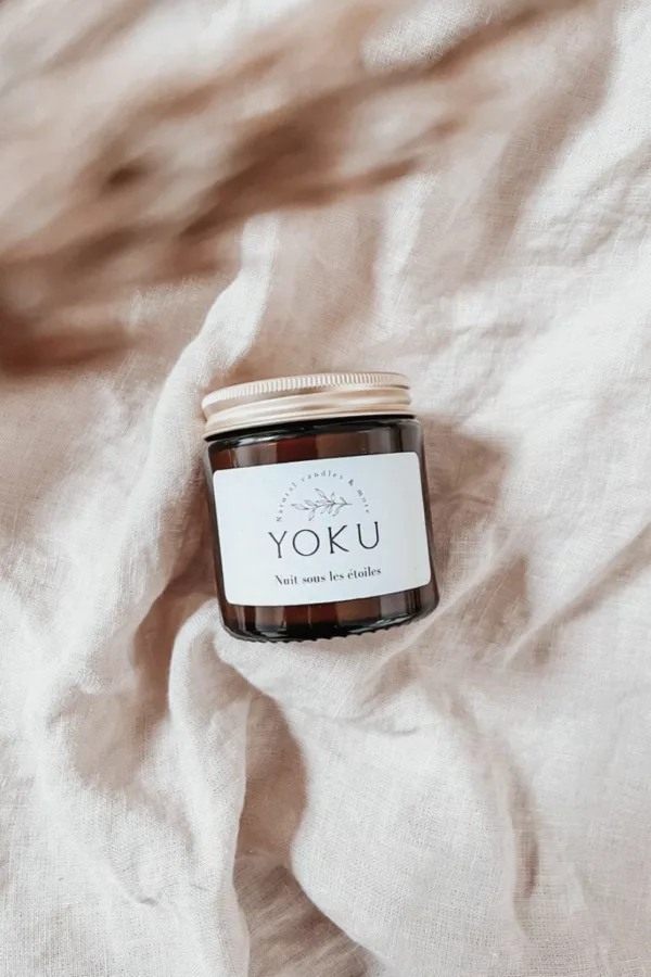 Bougie Coco caline - Pot Ambré 120ml - Yoku