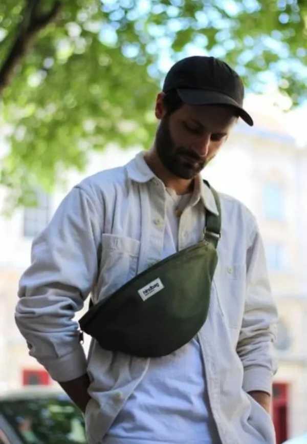 Sac Banane L Sasha - Olive - Hindbag – Image 2