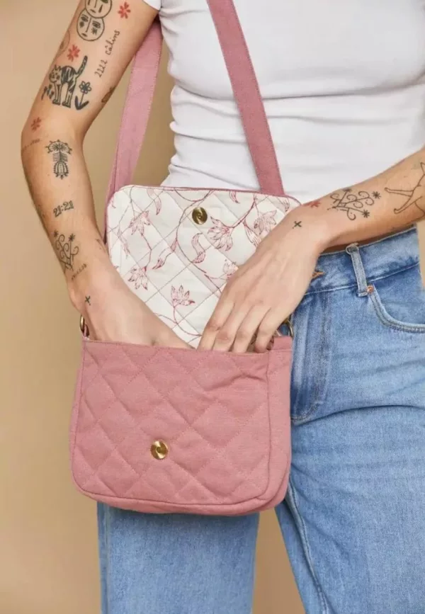 Sac matelassé Margault - Rose Blush - Hindbag – Image 2