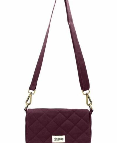 Sac matelassé Margault - Prune - Hindbag