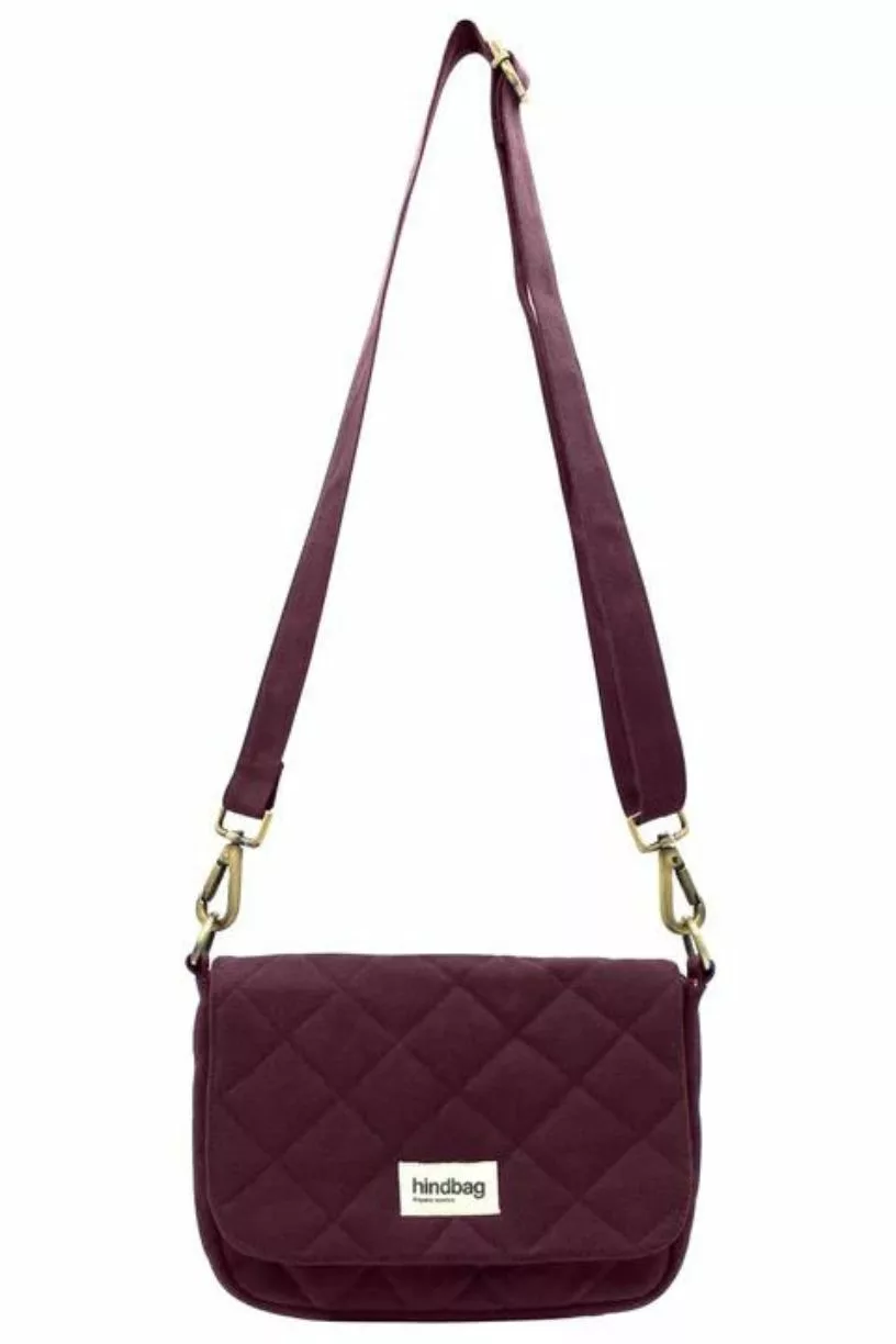Sac matelassé Margault - Prune - Hindbag – Image 1