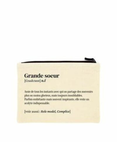 Trousse Définition - Grande Soeur - Hindbag