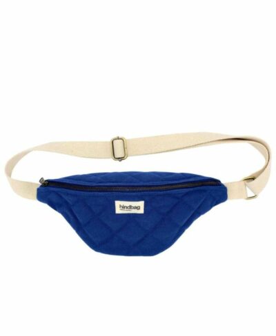 Sac banane matelassé Olivia - Bleu Electrique - Hindbag