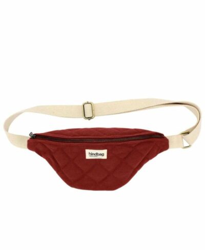 Sac banane matelassé Olivia - Terracotta - Hindbag