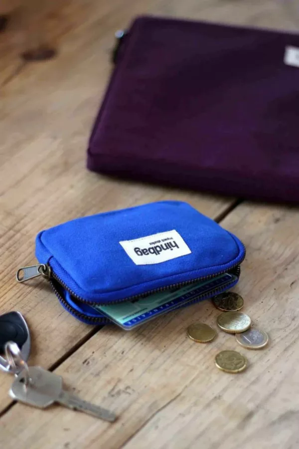 Porte-monnaie Lili - Bleu Electrique - Hindbag