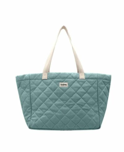 Cabas matelassé Claude - Sauge - Hindbag